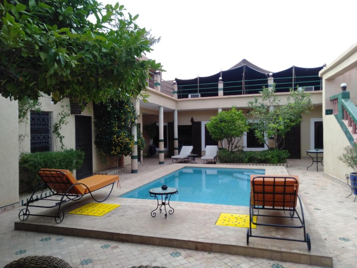 Riad Rime Garden Marrakech Lagouassem Exterior foto