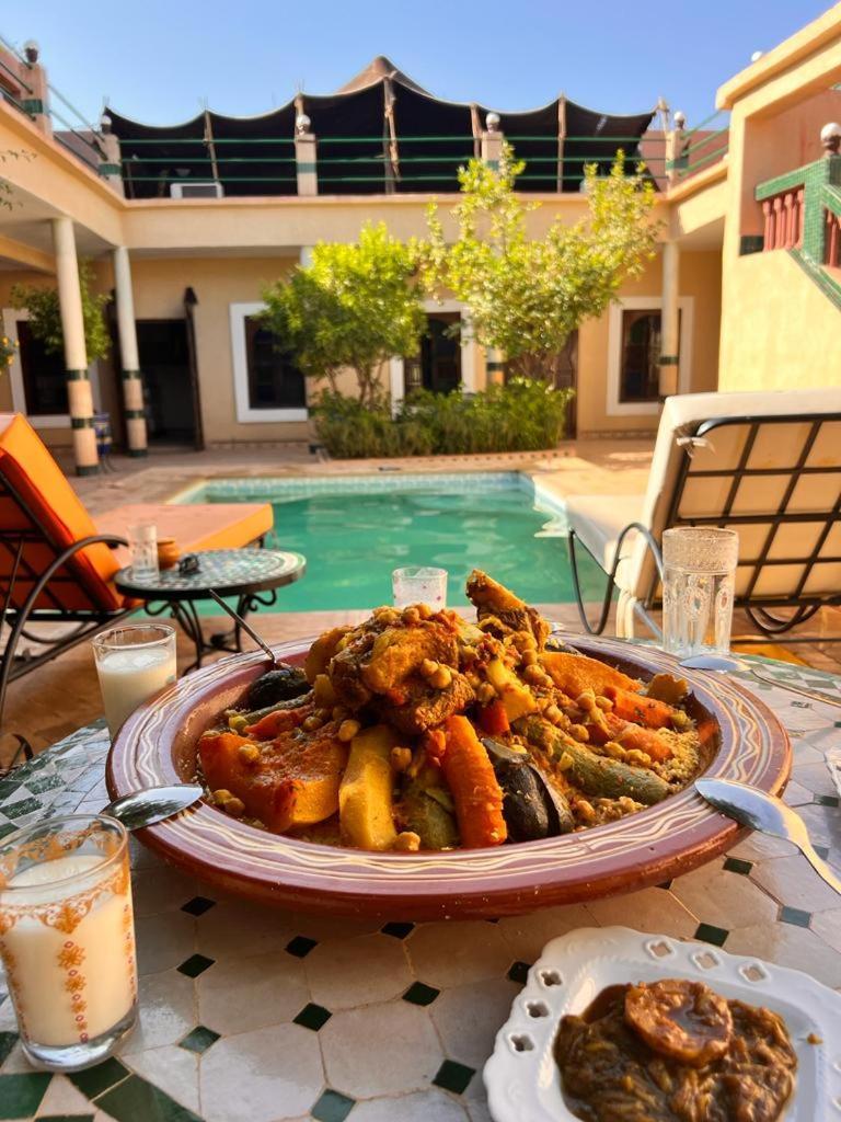Riad Rime Garden Marrakech Lagouassem Exterior foto